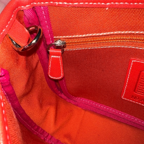 🌺Coach Fabric & Leather Field Bag🌺 - Picture 11 of 15